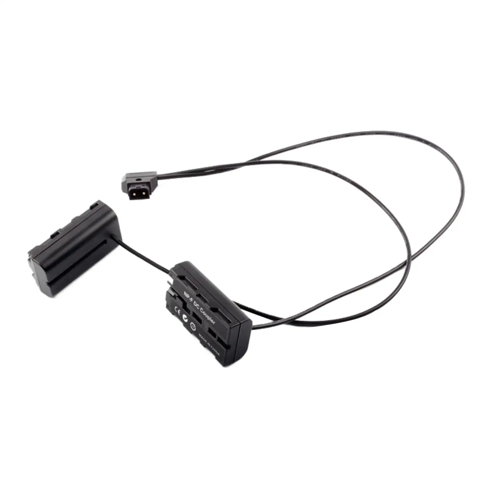 

D-Tap to Dual Np-F550 Dummy Battery 8V Output Power Supply Power Adapter Cable for Np-F550 Power Monitor LED Light Dual Devices