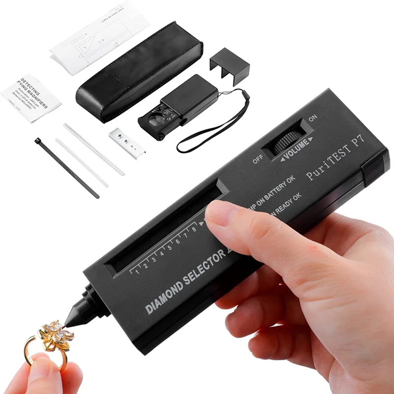 

Профессиональный Алмазный тестер, ювелирный Алмазный детектор, драгоценный камень, драгоценный камень, Нефритовый рубиновый камень