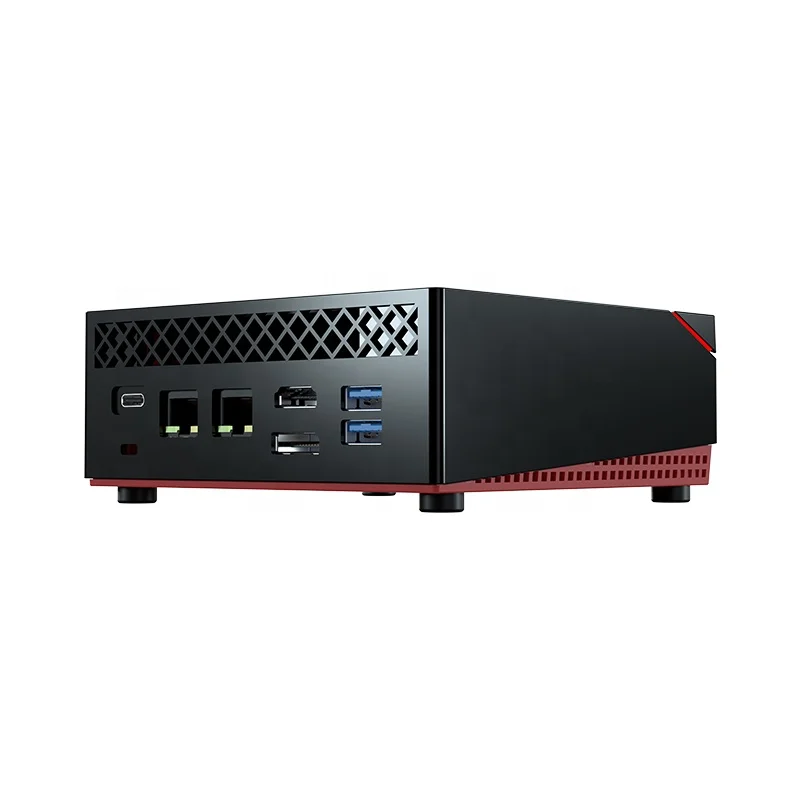 

AMD Gaming Mini PC R5 4500U 4.0GHz 6-Core Radeon Graphics 2 LAN Win10 Linux Type-C 4K NUC Barebone HTPC Box WiFi6 Gamer Computer