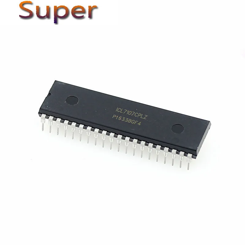 

5PCS ICL7107 ICL7107CPLZ PMIC IC DIP-40 Analog to digital converter