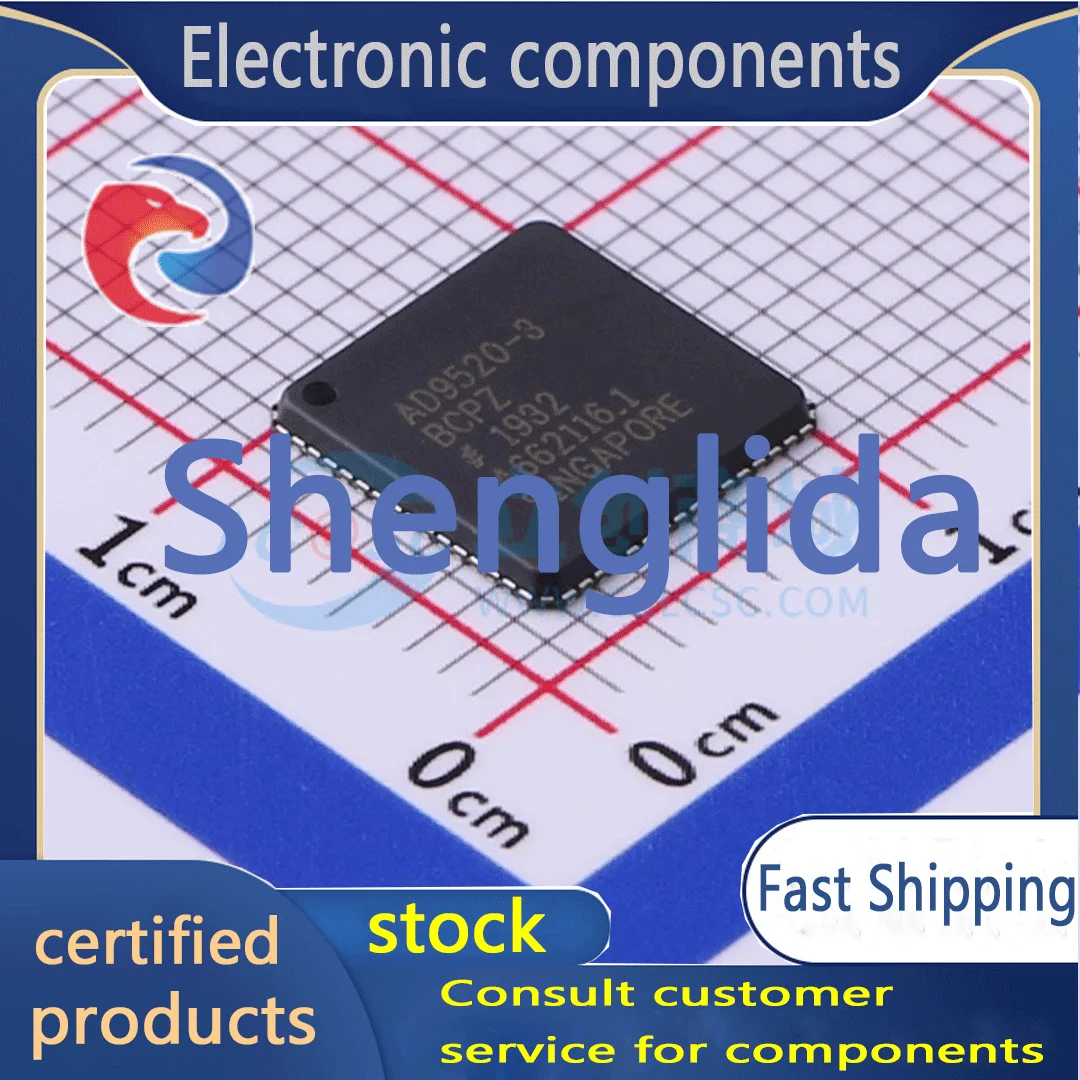 

AD9520-3BCPZ package LFCSP_ VQ-64 clock generator/frequency synthesizer/PLL brand new stock 1PCS