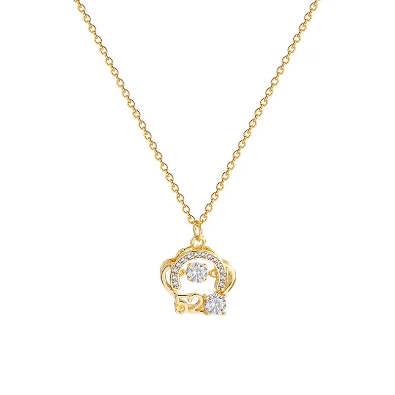 

Women Necklace Smart 520 Titanium Steel Necklace Female 2022 New Style Temperament Versatile Design Sense Clavicle Chain