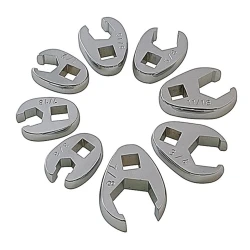 

8PC SAE FLARE CROWFOOT WRENCH SET 3/8"-7/8"