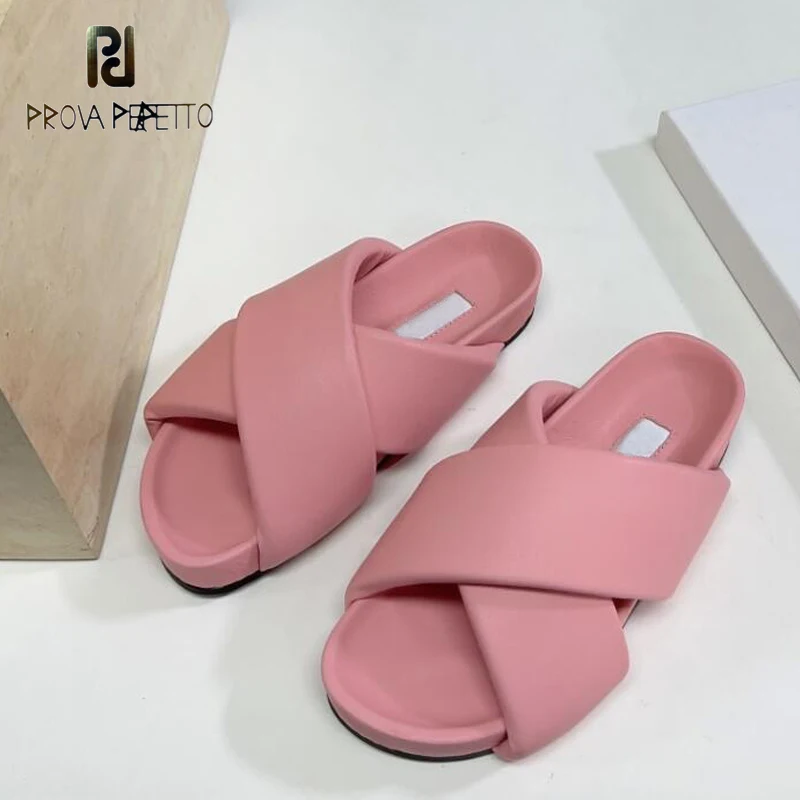 

Модные Роскошные туфли с открытым носком из натуральной кожи, на толстой подошве