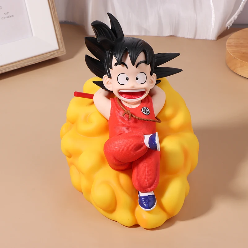 

17CM Dragon Ball Childhood Somersault Cloud Sun Goku Doll Model Collectibles Toys Car Chassis Ornaments Gifts