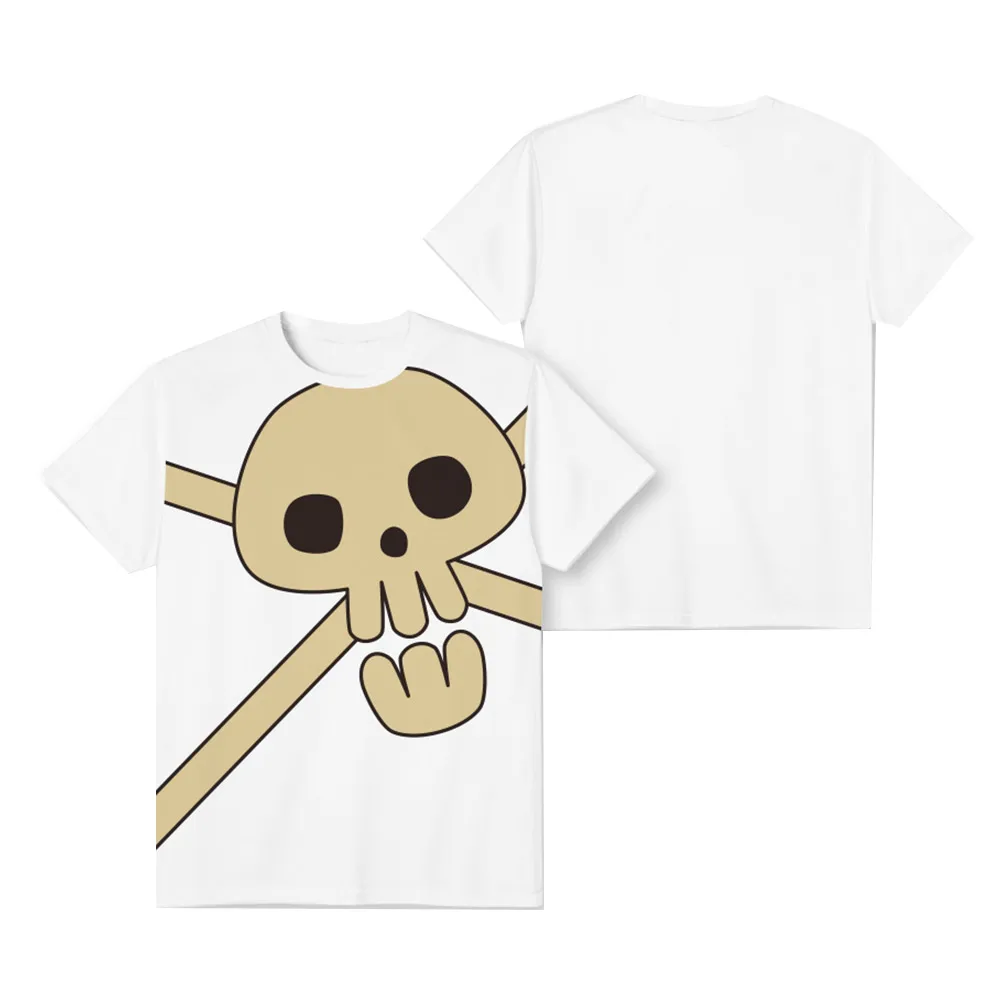 

One Piece Monkey D. Luffy Cosplay T-shirt Summer 3D Printed Men Women Casual Short Sleeve Shirt