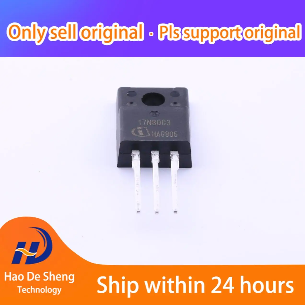 

10PCS/LOT SPA17N80C3 TO-220F New Original In Stock