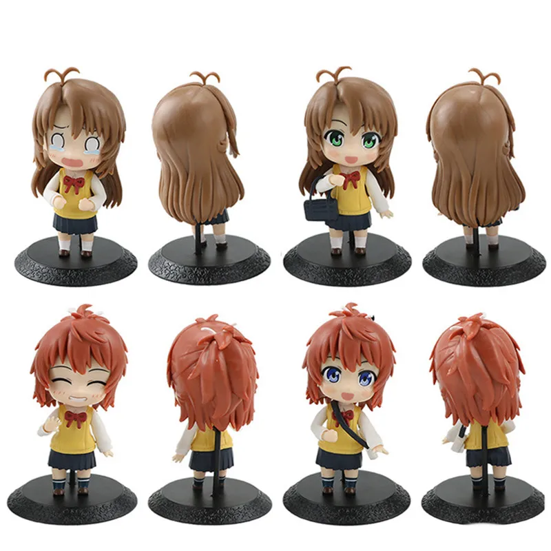 

4Pcs/Set Non Non Biyori Action Figures Model Toy Anime Figure Miyauchi Renge Ichijou Hotaru Koshigaya Natsumi Doll Kids Gift