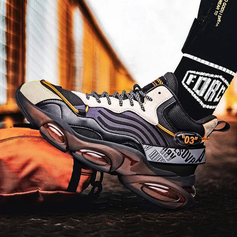 Spring Men's Shoes 2022 Air Cushion Shoes for Men Breathable Mesh Running Shoes Youth Sports Casual Shoes Man Limited Edition