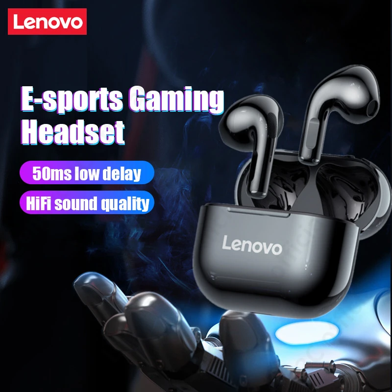 

Original Lenovo LP40 wireless headphones TWS Bluetooth Earphones Touch Control Sport Headset Stereo Earbuds For Phone Android