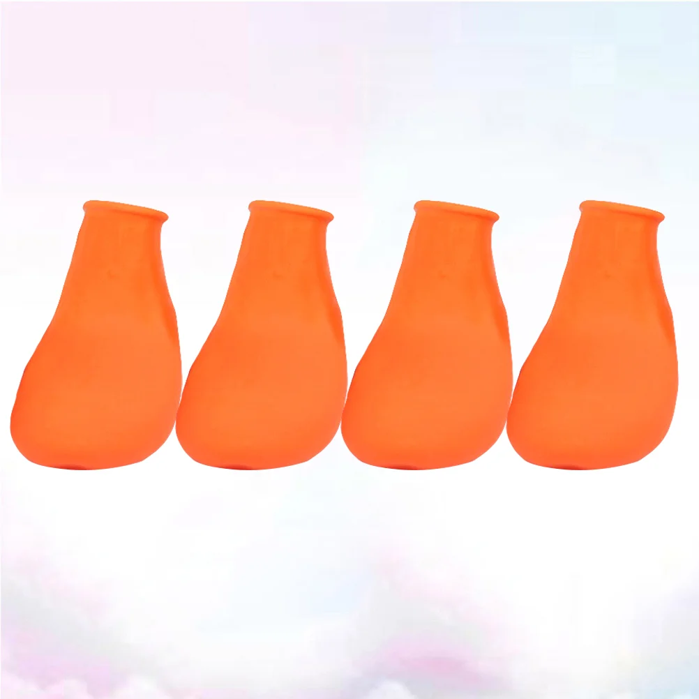 

4 Pcs Disposable Foot Covers Dog Paw Shoes Short Boots Dog Cast Cover Boots Dogs Disposable Foot Covers Boots