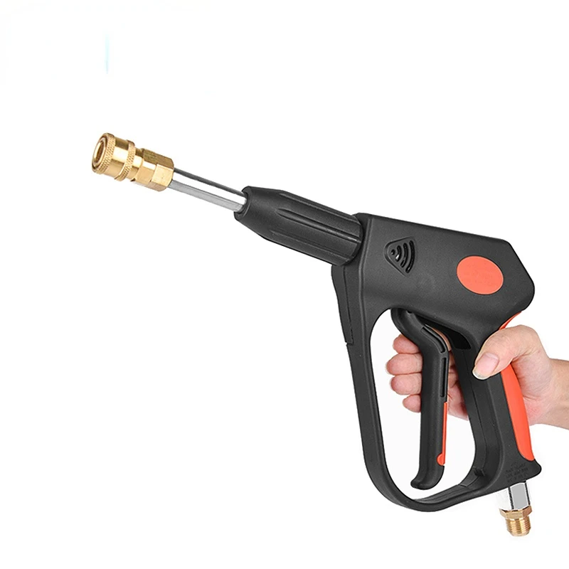 350Bar Total Brass Creamic Valve Core Gun  High Pressure Spray Water Gun  for Industrial Car Wash Cleaning Tool