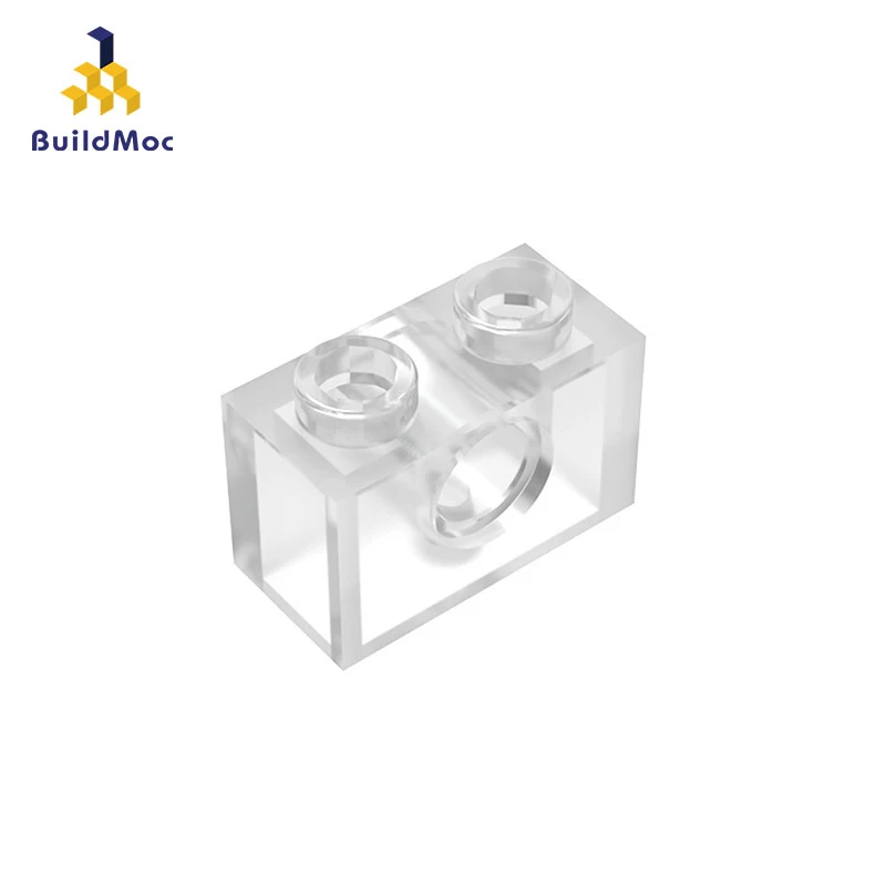 

BuildMOC Assembles Particles 3700 High-Tech Brick 1x2 With Hole For Building Blocks Parts DIY Electric Educational Gift Toys