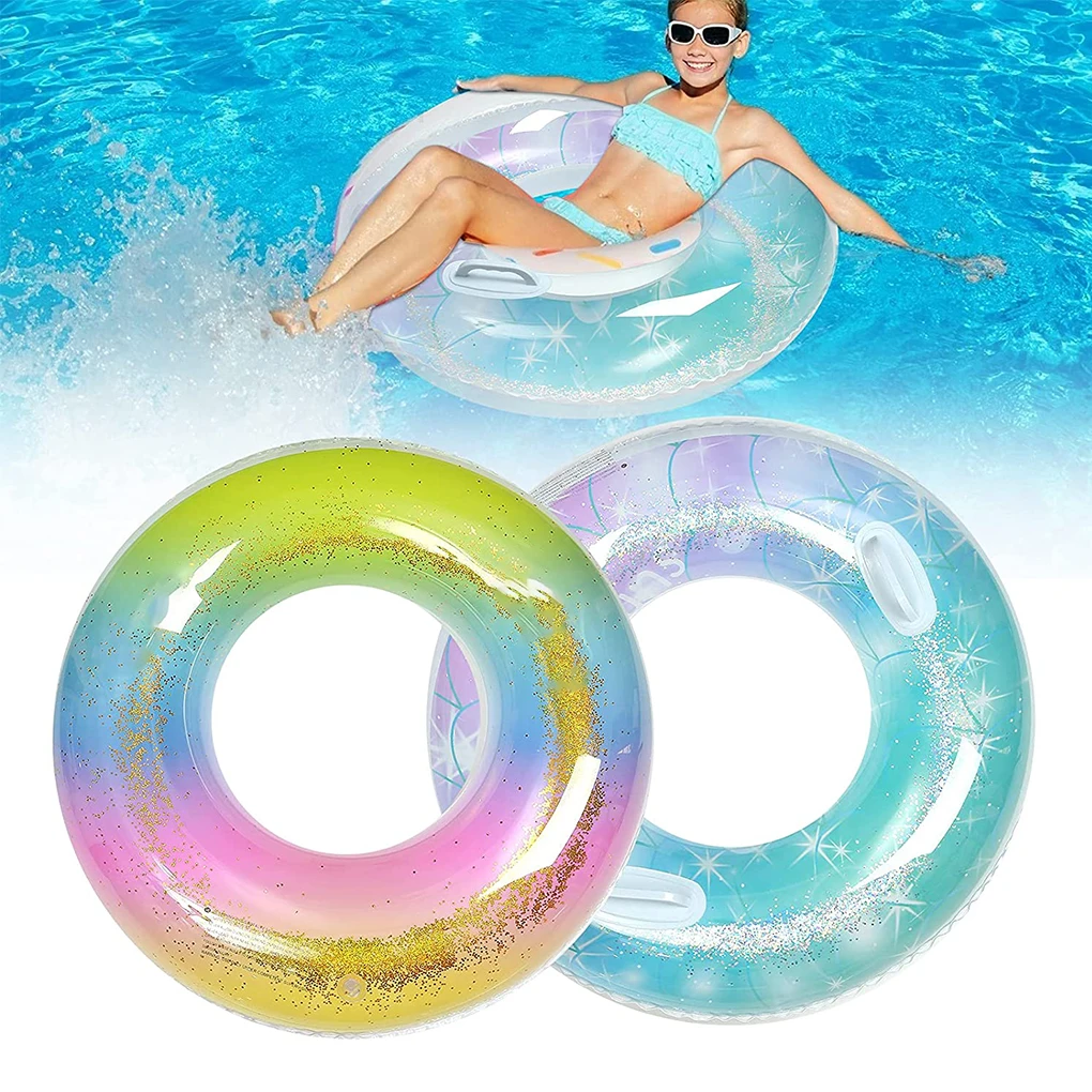 

60/70/80/90 Cartoon Swimming Ring For Adult Children Inflatable Pool Tube Giant Float Boys Girl Water Fun Toys