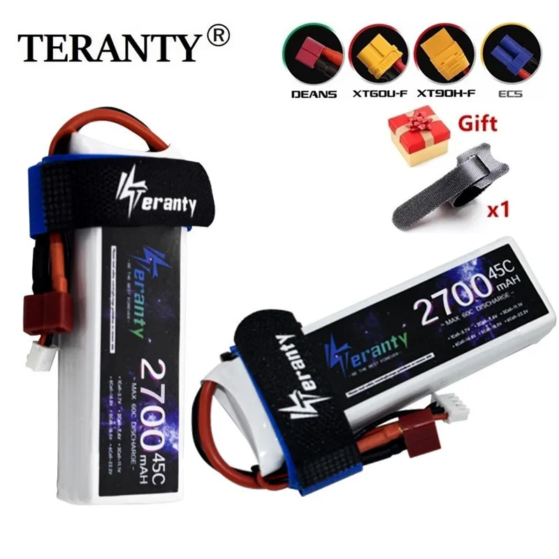 

Аккумулятор LiPo 2700 мАч 11,1 В 3s 45C для радиоуправляемых вертолетов, самолетов, квадрокоптеров, автомобилей, самолетов, 11,1 В, батарея 3S с разъемом...