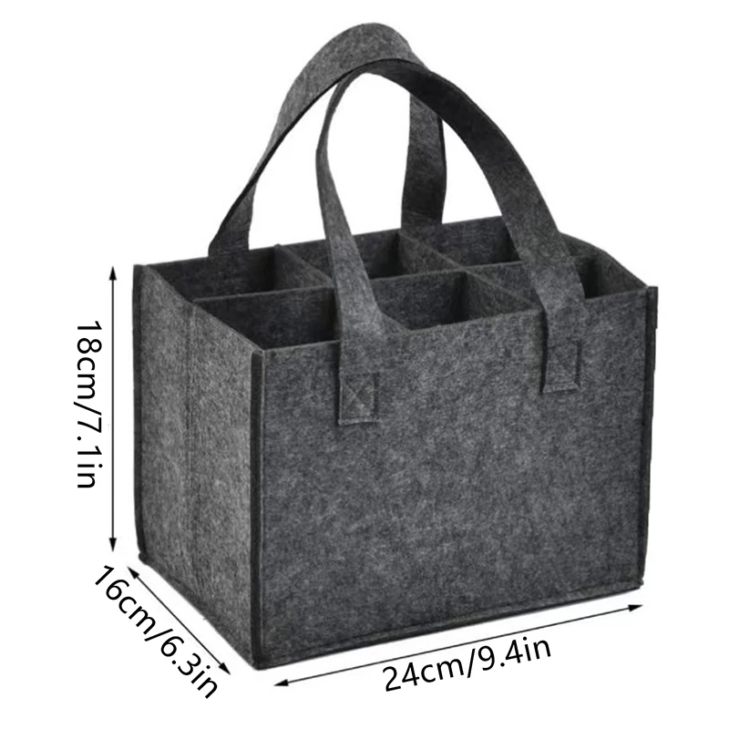 Легкая Складная для путешествий сумка винных бутылок с ручкой переноски