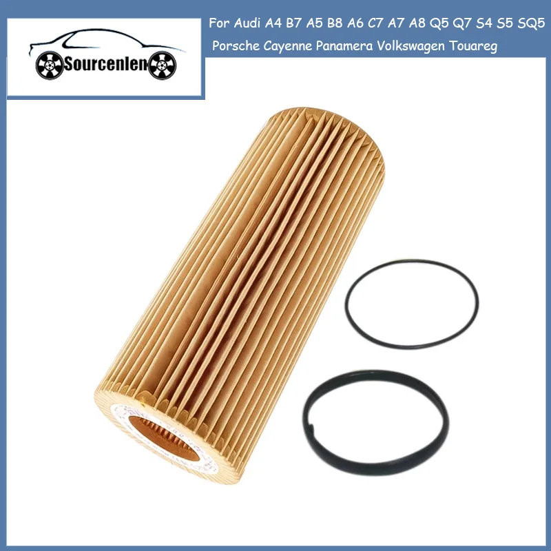 

Car Oil Filter 06E115562A For Audi A4 B7 A5 B8 A6 C7 A7 A8 Q5 Q7 S4 S5 SQ5 Porsche Cayenne Panamera Volkswagen Touareg