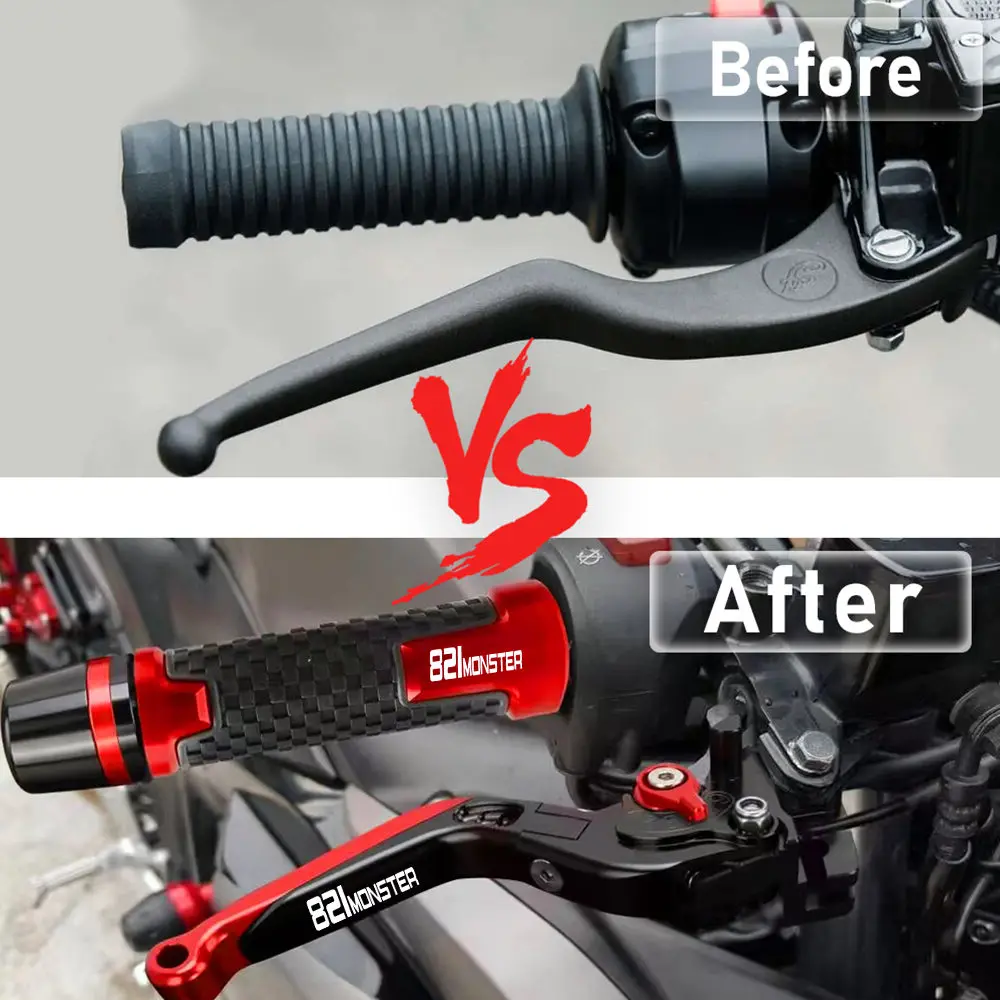 Для DUCATI Monster 821 MONSTER аксессуары для мотоциклов рычаг тормозной муфты руль