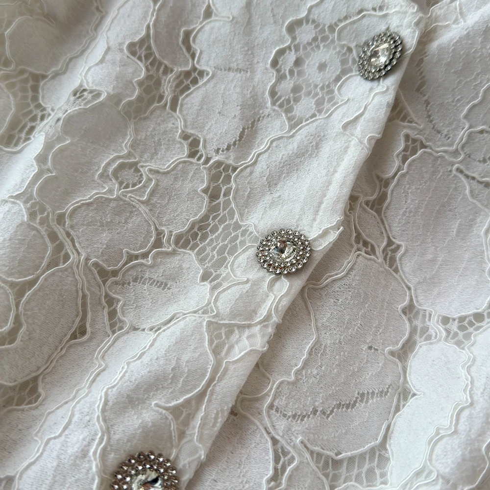 Женский летний комплект из 2 предметов топ с V-образным вырезом и рукавами-перьями