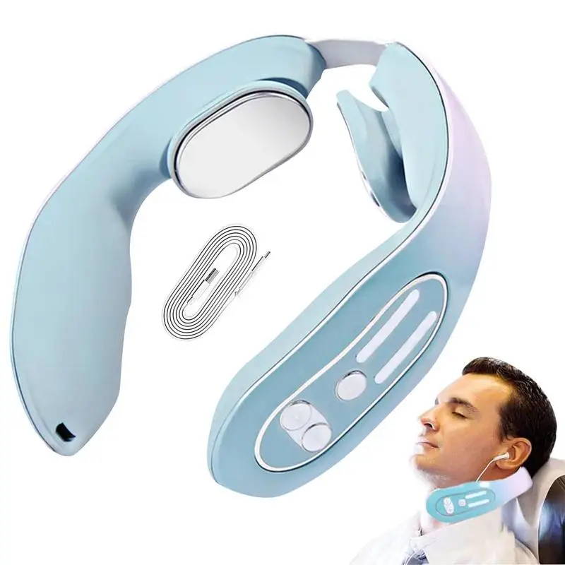 

Neck Massage Device Ergonomic Design Deep Tissue Trigger Point Massager Electric Pulse Neck Massager For Pressure Relief