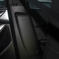 for mazda 3 axela 2014 2018 seat belt bumper sticker anti scratch wear resistant soundproof leather interior car accessories