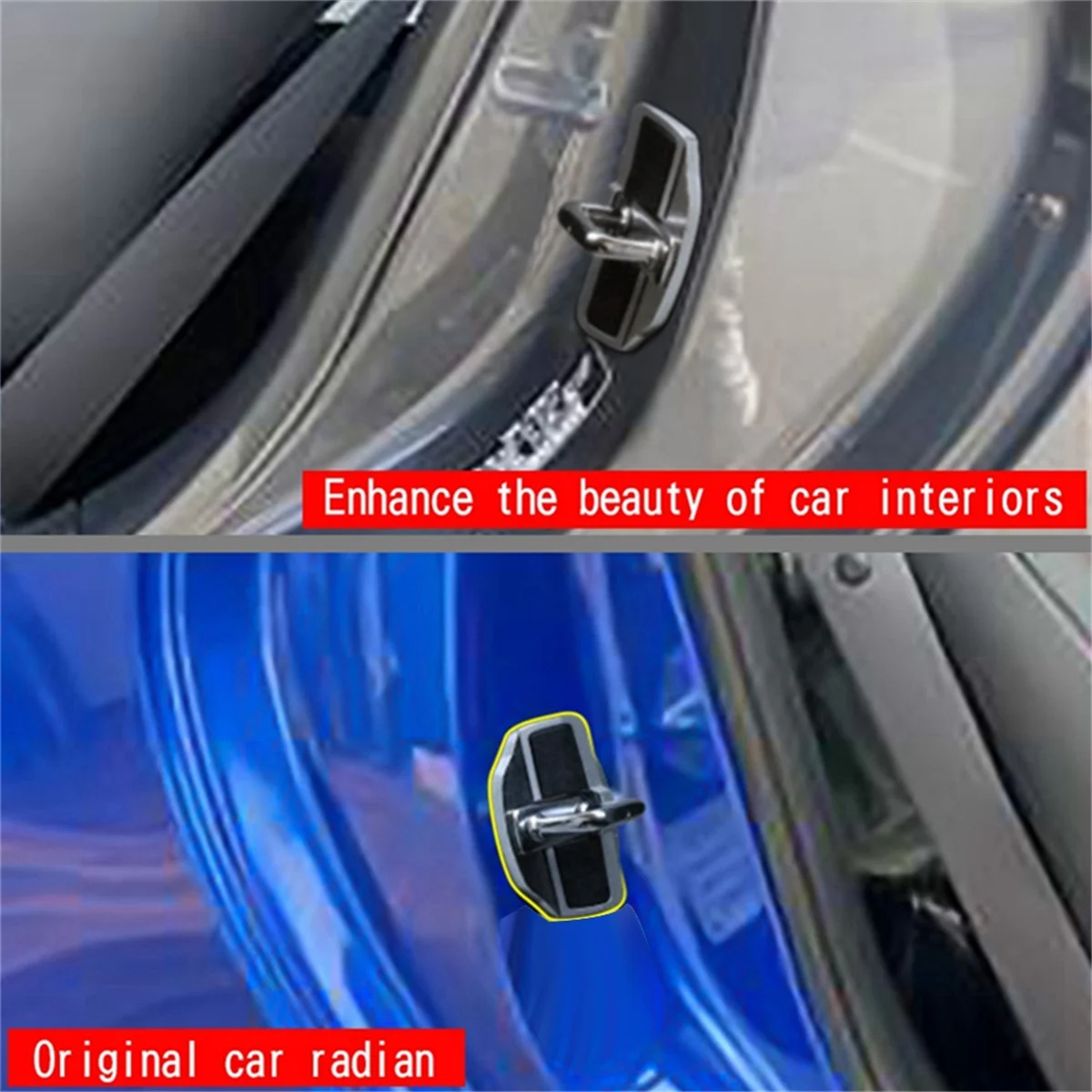 Автомобильный стабилизатор дверного замка TRD 2 комплекта фиксаторы пробки