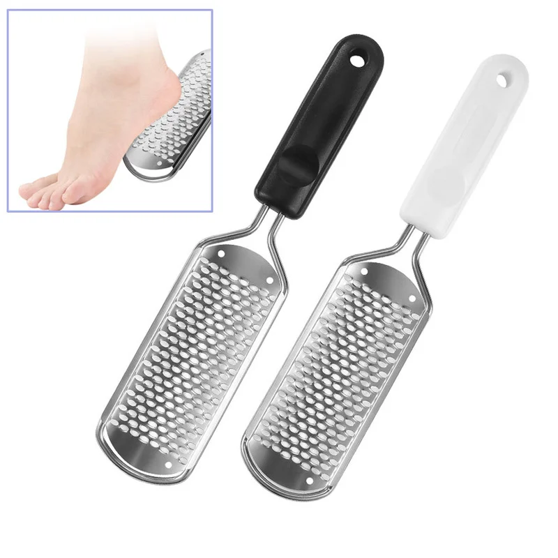 

1 Pcs Foot File For pedicure Stainless Pedicure Tools Dead dead skin remover for feet Blade Replaceable foot care brush Callus