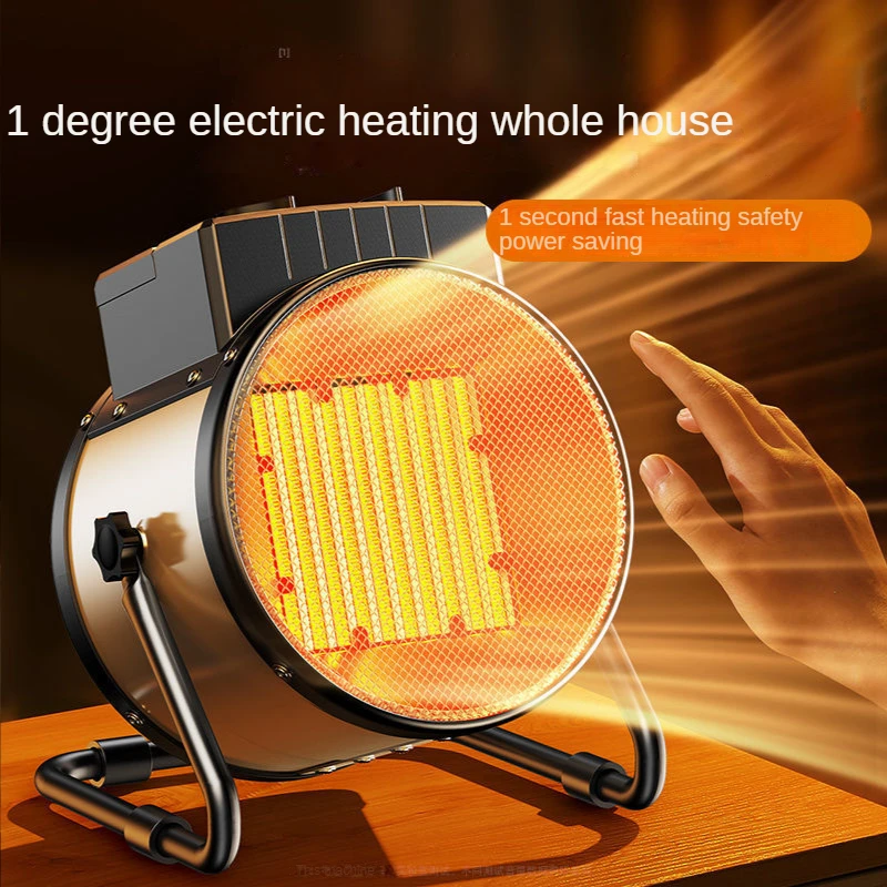 

2000W Electric Heater Fan Portable Home Desktop Winter Warm Air Blower Household Office Electric Warmer Machine