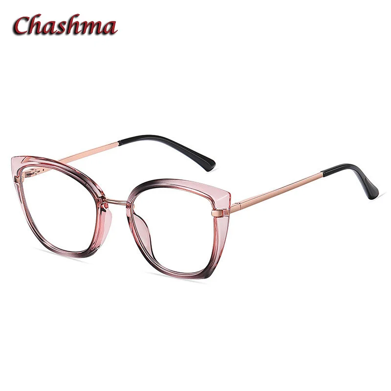 

Gradient TR90 Frame Women Prescription Glasses Sunglasses Optical Eyewear Spectacles Fashion Anti Blue Ray Degree Lenses