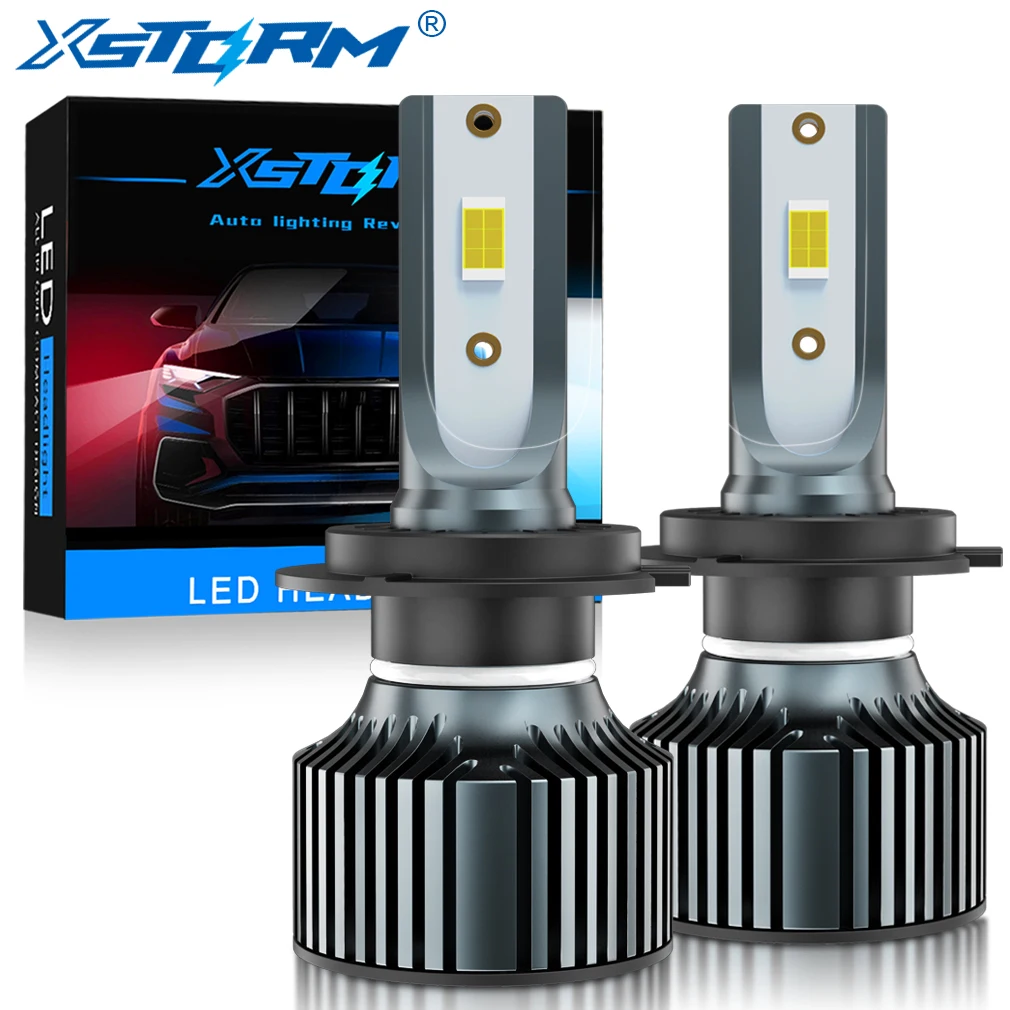 

H7 H4 LED Headlight H11 H1 H9 H8 HB3 9005 HB4 9006 LED Lights for Car 12V 24V 6000K 30000LM Turbo Lamp