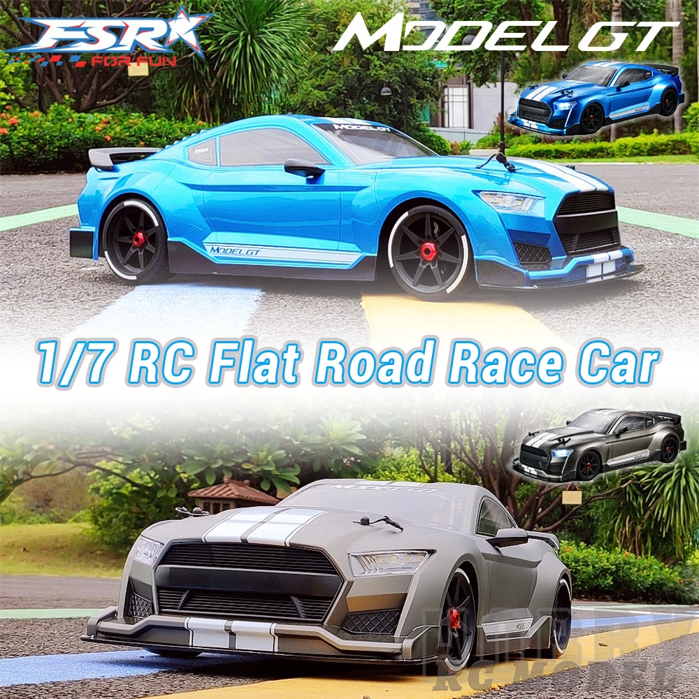

FSR MODEL GT 4WD RTR 2.4GHz 6S Brushless 1/7 RC Simulation Electric Remote Control Model Car Flat Racing Vehicle Adult Kids Toys