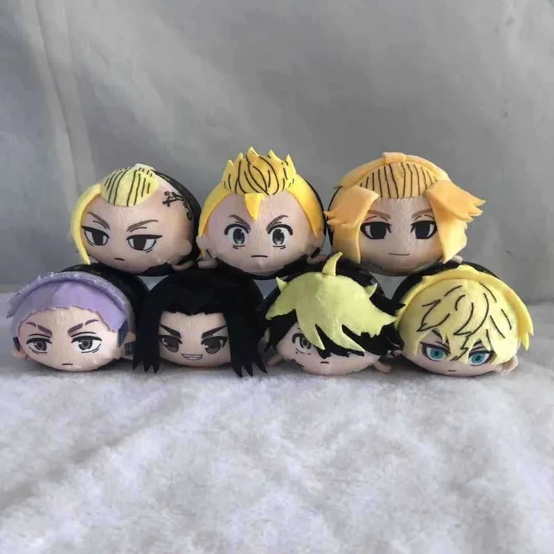 

10cm Tokyo Revengers Anime Dolls Plush Mochi Mascot Mikey Mitsutya Takashi Figures Plush Toy Peripheral Kawaii Children Toys