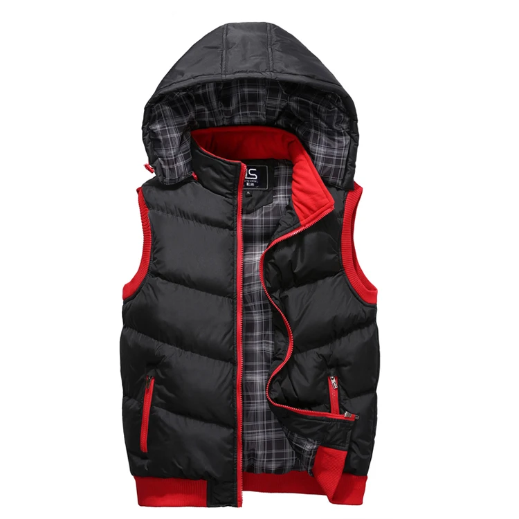

Men's vest Spring winter men's fashion sleeveless jacket men's padded jacket