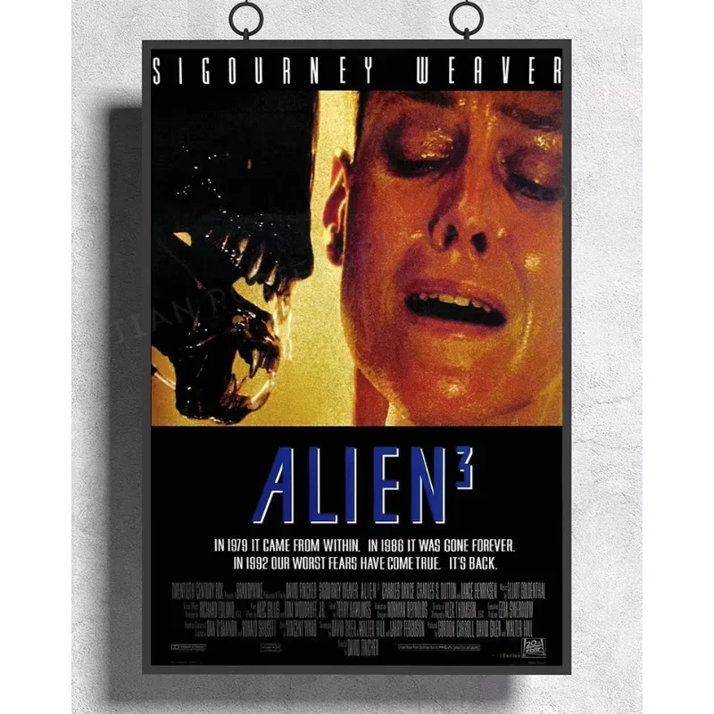 Фото H226 фильм «Чужой 3» Sigourney Weaver Alien стикер на стену шелковый постер искусство украшение дома Рождественский подарок №1
