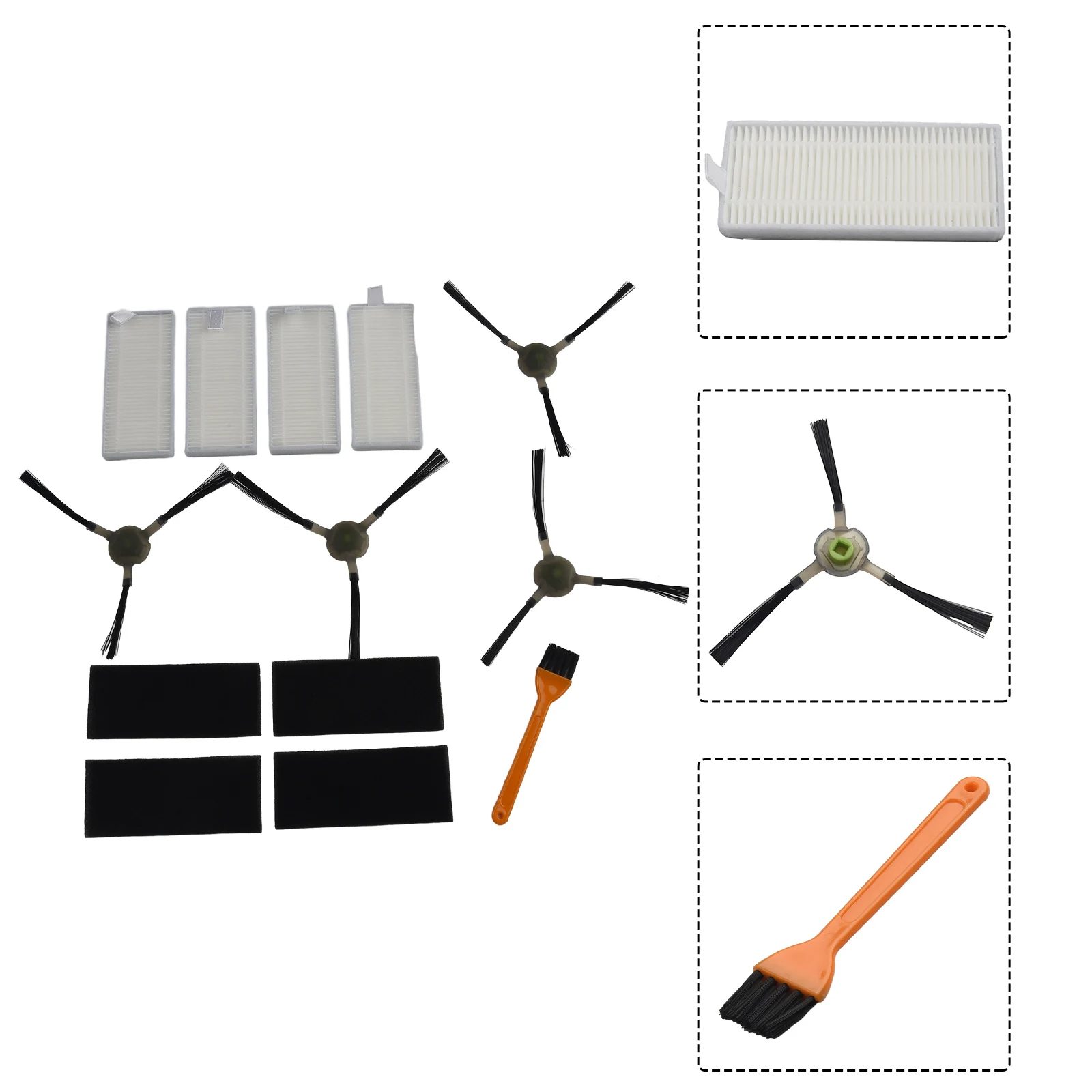 

Enhance Your Vacuuming Results with For Lefant U180 Vacuum Cleaner Replacement Parts High Quality and Long lasting