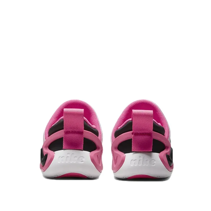 Низкие повседневные туфли Nike Dynamo Go Baby для малышей черные розовые гусеницы