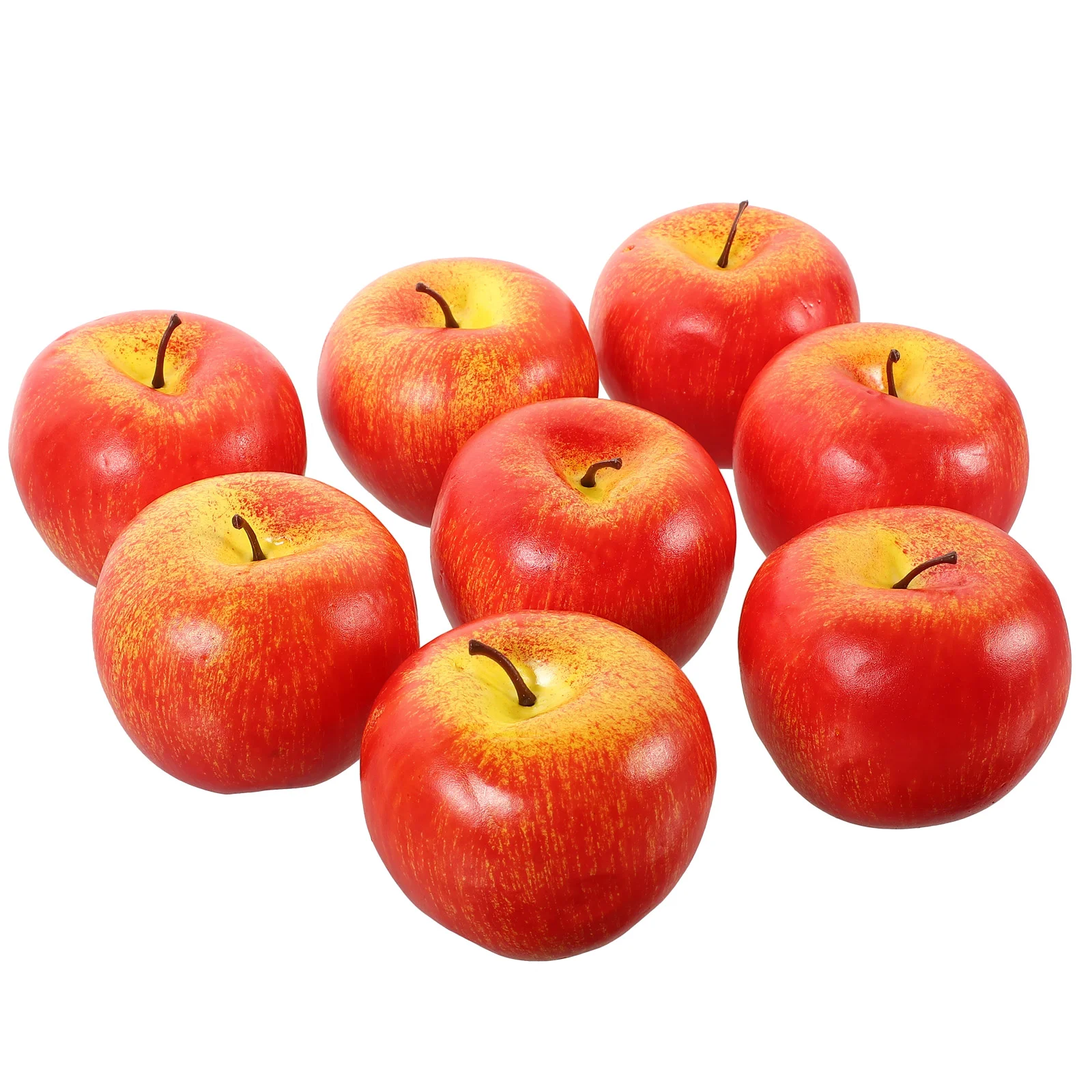 

8 шт., декоративные искусственные яблоки