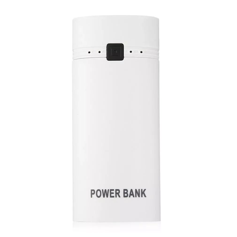 

High Quality Universal Portable 5600mAh 5V USB Cable Power Bank Case Kit 2*18650 Battery(No) Charger DIY Box