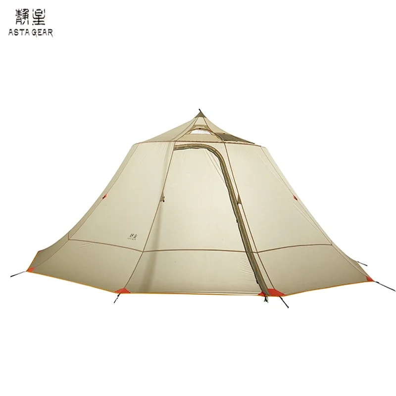 Палатка TechHPAsta Gear Mountain House: Просторная, для командных мероприятий, ультралегкая, на 10 человек, для кемпинга, палатка-пирамида без каркаса для треккинга (art.: 3920db2ccf7a9) - 3920db2ccf7a9