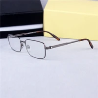 hexagram brand vintage retro ultralight high quality prescription glasses men square business optical eyeglasses frames mb0029