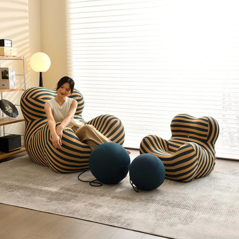 Одиночные современные дизайнерские диваны роскошные детские напольные кресла