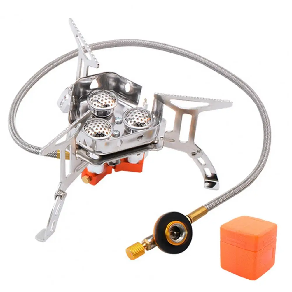 

Удобная Туристическая газовая плита, Складная Компактная многофункциональная, с хорошей нагрузкой, для экономии места, 1 комплект