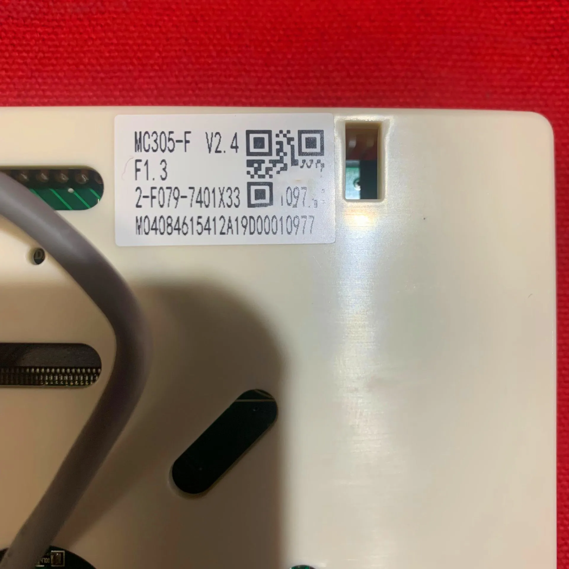 Панель переключения кондиционера McQuay MC305-F V2.4 F1.3