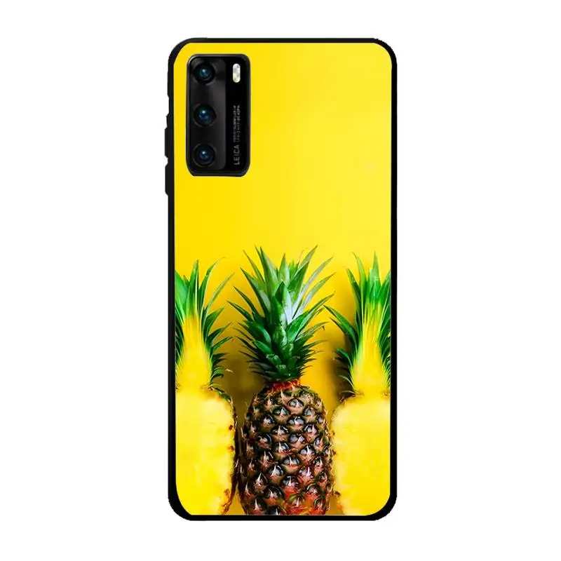 Желтый ананасовый розовый футляр для телефона Huawei Honor 7A Pro 20 10 Lite 7C 8A 8X 8S 9X 10I 20I Fundas Shell Cover.