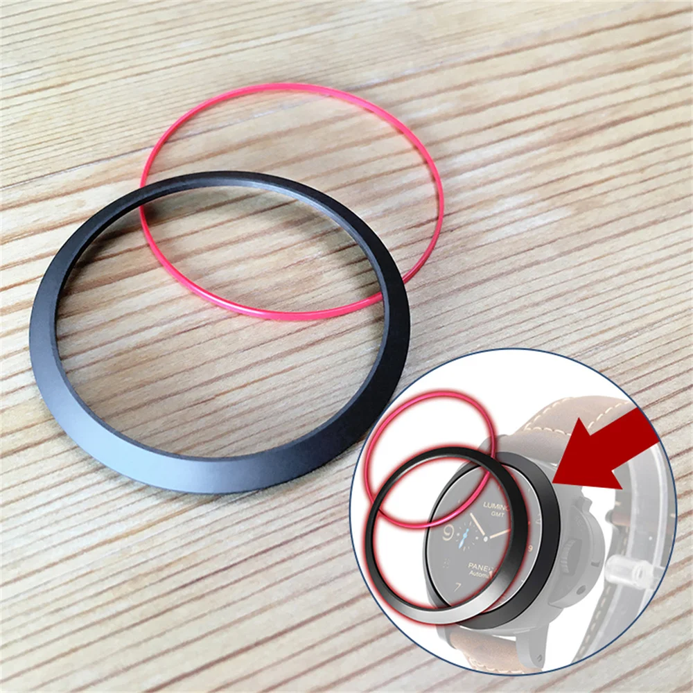 Керамическая рамка для часов panluminerai или 1950 3 дня GMT PAM01441