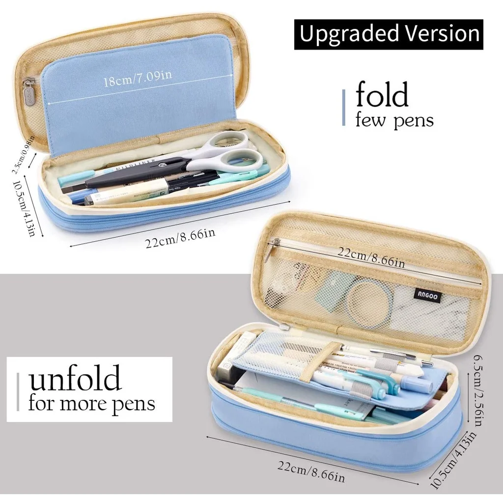 Вместительный органайзер для ручек корейский чехол девочек товары школы
