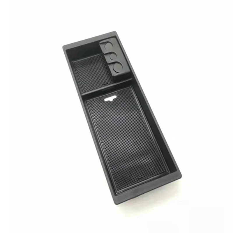 

Органайзер для центральной консоли 2021 Ford F150, подлокотник для хранения с противоскользящим ковриком, аксессуары для автомобиля