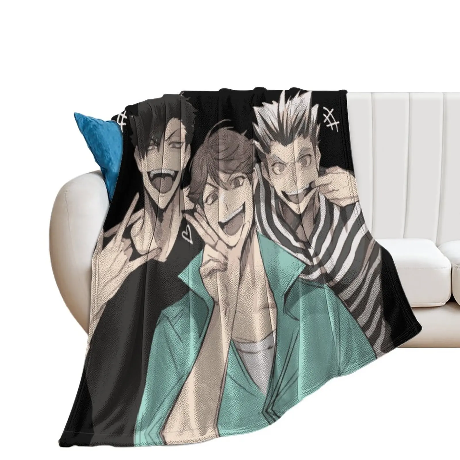 

Travel Oya Oya Oya, Haikyuu Woolen Blanket Top Quality Resist Wrinkling Cozy Sofa