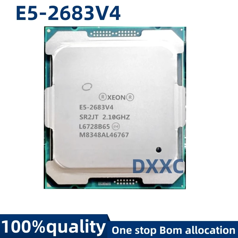 

Used For Intel Xeon E5-2683V4 E5 2683V4 2.1GHz 16 Cores 40M 120W 14nm LGA 2011-3 Original CPU Processor E5 2683 V4