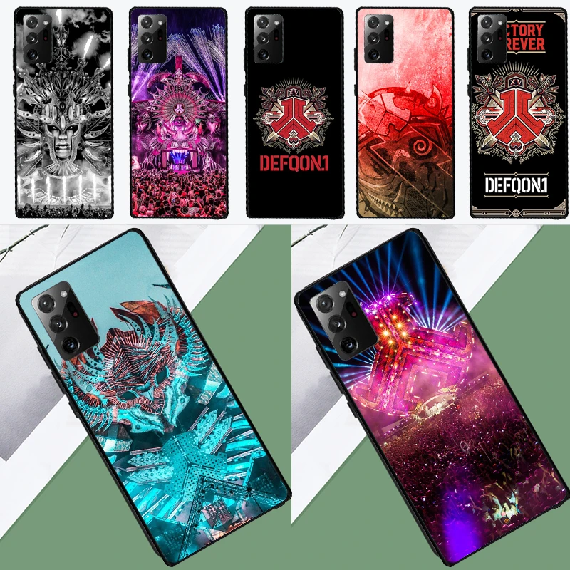 Defqon 1 музыкальный фестиваль телефонный чехол для Samsung Galaxy S10 S8 S9 S22 S23 Plus Note 10 20 S20 FE S21 FE S22 S23 Ультра чехол